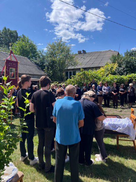 У Саранчуках попрощалися із захисником Олегом Сокирником (фото)