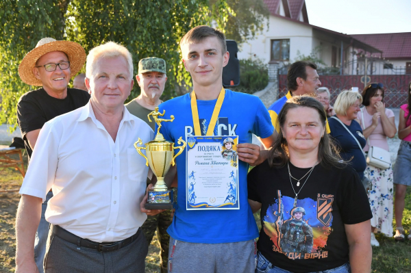 У Хомівці започаткували турнір пам’яті загиблого воїна: зібрали понад 33 тисячі гривень (фото)