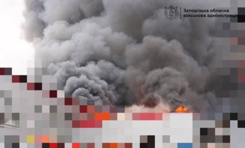 Російська атака повністю знищила лікеро-горілчаний завод «Хортиця» Global Spirits у Запоріжжі (відео)