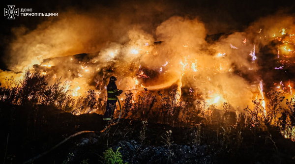 11 пожеж за добу: на Тернопільщині рятувальники відстояли п’ять житлових будинків (фото)