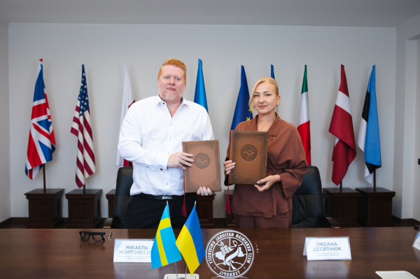 ЗУНУ підписав угоду зі Швецією: говорять про обміни студентами та спільні проєкти (фото)