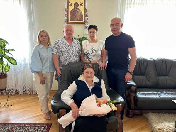 Тернополянка Ольга Бойко відзначила 105-тий ювілей