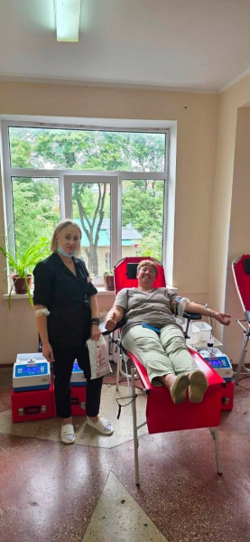 У Чорткові провели виїзну донацію: 57 донорів та понад 25 літрів крові (фото)