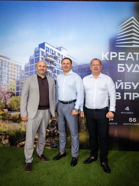 Засновник «Креатор-Буд» Ігор Гуда відзначений нагородою «Візіонер сучасної будівельної галузі»