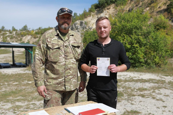 Від тактики до домедичної допомоги: жителі Великогаївської громади пройшли курс національного спротиву (фото)
