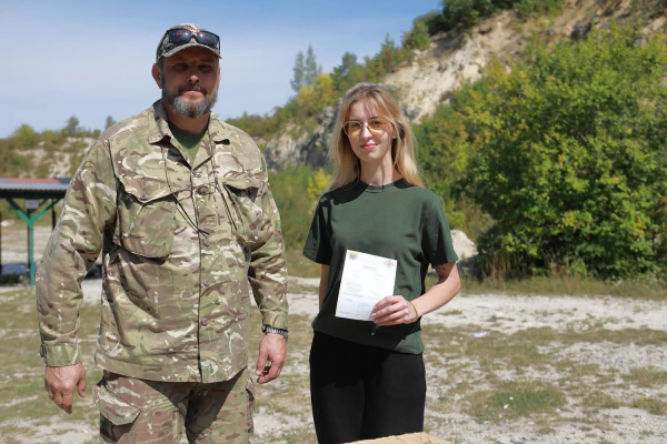Від тактики до домедичної допомоги: жителі Великогаївської громади пройшли курс національного спротиву (фото)
