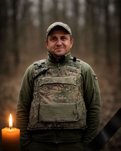 На війні загинув 38-річний захисник із Гусятина Віталій Матвійчук (фото)