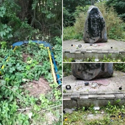 У Польщі вандали пошкодили українське місце пам’яті, - посольство України (фото)
