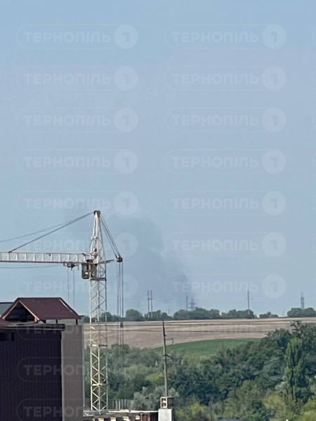 Горить смітєзвалище у селі Малашівці, неподалік Тернополя (фото)