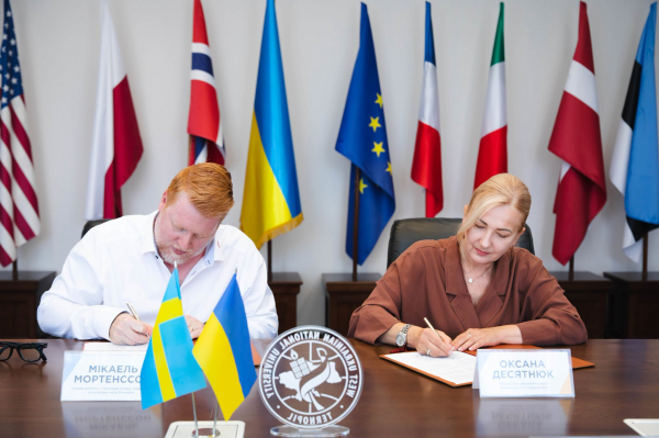 ЗУНУ підписав угоду зі Швецією: говорять про обміни студентами та спільні проєкти (фото)