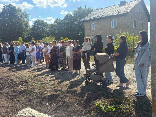 З ініціативи священника у Великогаївській громаді облаштували спортивний майданчик (фото)