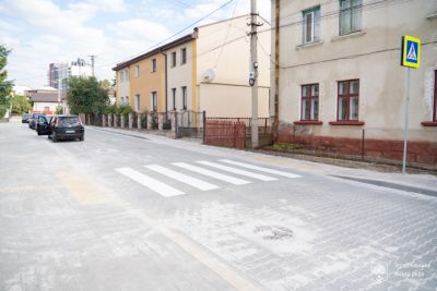 Відремонтували аварійну дорогу на одній з вулиць Тернополя