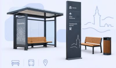 Вуличні меблі та зупинки будуть в одному стилі: у Тернополі оголосили конкурс проєктів