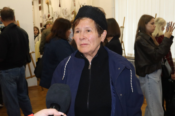 Виставку пам’яті загиблого захисника Володимира Брославського відкрили у Тернополі (фото)