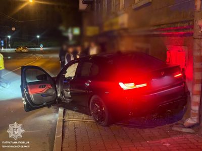 19-річний водій BMW спричинив ДТП у Тернополі (фото)