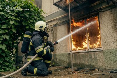 На Чортківщині у власному будинку згорів 66-річний чоловік (фото)