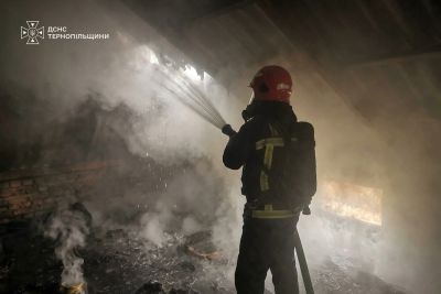 Горіли будинки та сміття: пожежі на Тернопільщині