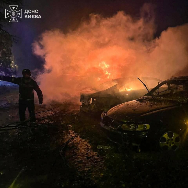 Двоє загиблих та 8 постраждалих у Києві, внаслідок атаки рф (фото, відео)
