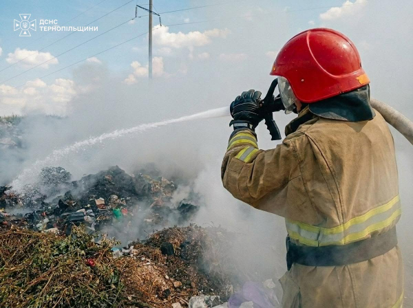 За добу на Тернопільщині загасили 14 пожеж: більшість спалахнула просто неба (фото)