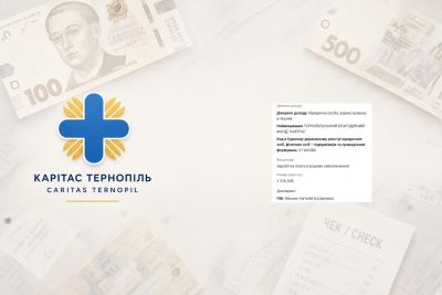 1,6 млн грн за рік у благодійному фонді «Карітас» заробила заступниця начальника Тернопільської ОВА