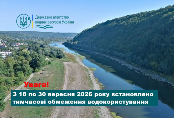 Тимчасові обмеження водокористування ввели в Україні: деталі