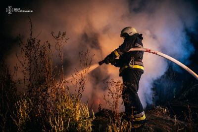 За добу вогонь охопив шість ділянок на Тернопільщині (фото)
