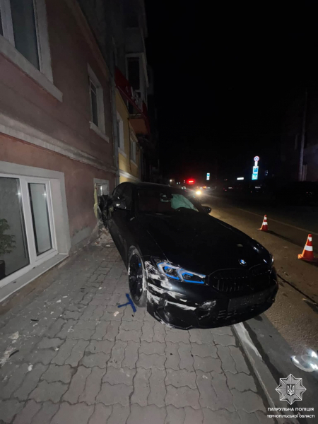 19-річний водій BMW спричинив ДТП у Тернополі (фото)