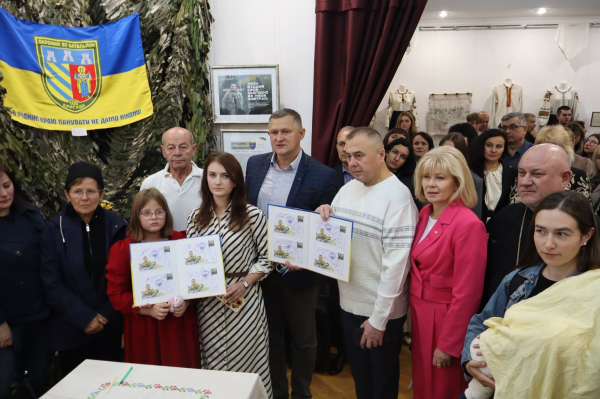 Виставку пам’яті загиблого захисника Володимира Брославського відкрили у Тернополі (фото)