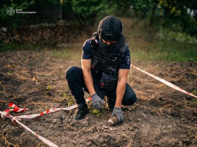 Міна на підприємстві, снаряд – під час земляних робіт: небезпечні знахідки у Козові та Ланівцях (фото)