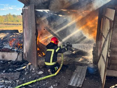 Горіли будівлі, сміття, суха трава та пожнивні залишки: за добу на Тернопільщині сталося 8 пожеж (фото)