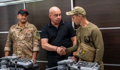 Тернопіль для ЗСУ: п’ять квадрокоптерів DJI Matrice 4T для бійців «Сили Свободи»