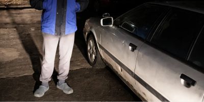 Пʼяна дитина за кермом: у Тернополі оштрафували зухвалого водія (ВІДЕО)
