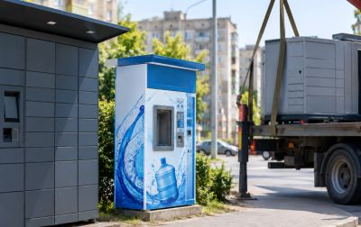Незаконно встановлені 99 поштоматів і водоматів у Тернополі демонтують