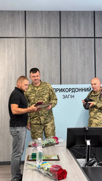 Воїна з Тернопільщини нагородили відзнакою Президента України (фото)