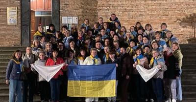 Український прапор і молитва за мир: як матері з Тернопільщини побували в Італії
