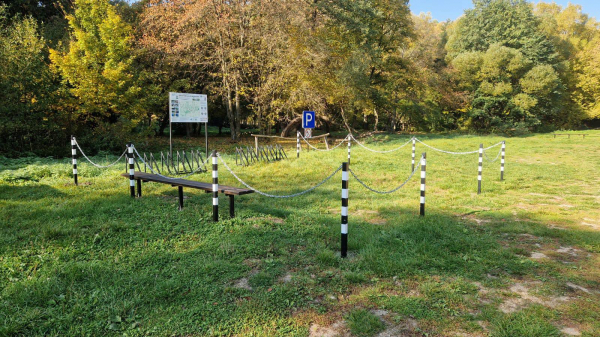 В урочищі Червоне на Тернопільщині впорядковують місце відпочинку (фото)