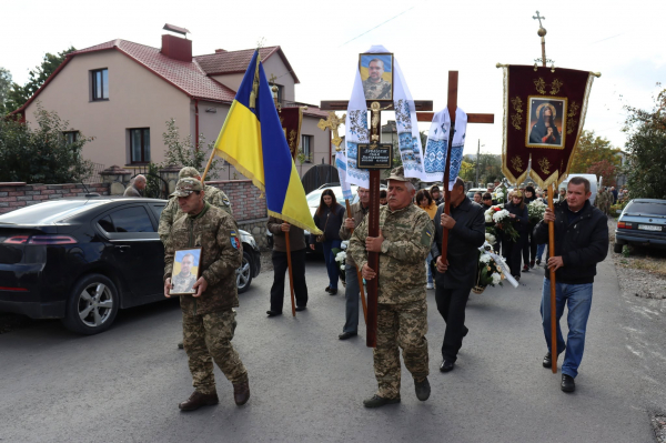 Вважали зниклим безвісти: у Білецькій громаді похоронили захисника України Івана Прокіпчука (ФОТО)