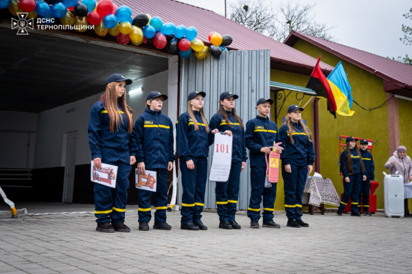На Тернопільщині відкрили новий пожежно-рятувальний підрозділ: де він працюватиме (фото, відео)