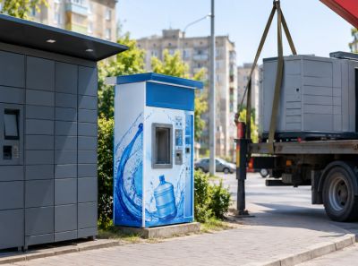 У Тернополі запланували провести демонтаж поштоматів та автоматів з розливу питної води