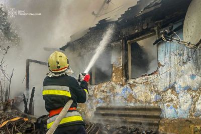 В пожежі згорів будинок у Бучацькій громаді