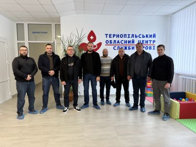 Працівники Регіонального офісу водних ресурсів Тернопільщини стали донорами крові (фото)
