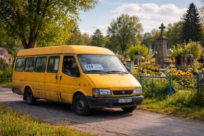У поминальні дні в Бережанах будуть додаткові автобуси до кладовища (фото)