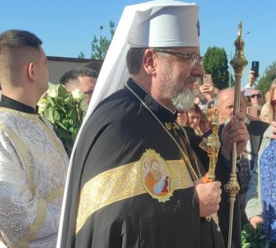 Глава УГКЦ Святослав Шевчук прибув до Тернополя (фото, відео)
