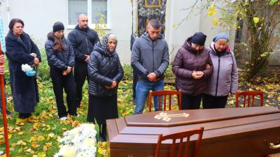 Байковецька громада зустріла на щиті захисника з Романівки Петра Вербіцького (фото)