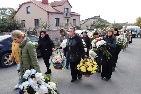 Вважали зниклим безвісти: у Білецькій громаді похоронили захисника України Івана Прокіпчука (ФОТО)
