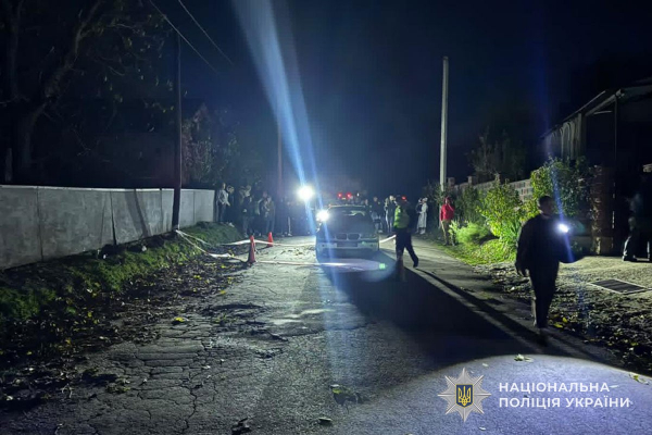 У Золотопотіцькій громаді 17-річний водій напідпитку збив пішохода (фото)