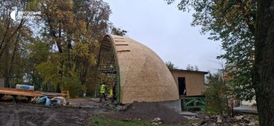 До 800-річчя Кременця ремонтують аварійну «Черепашку», якій понад пів століття (фото)