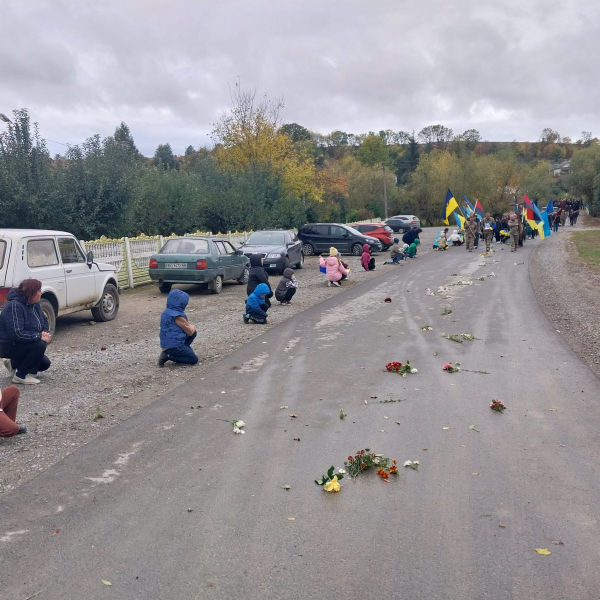 На Тернопільщині попрощалися із захисником Василем Бициком (фото)