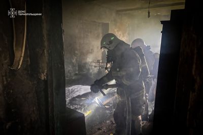 На Кременеччині у пожежі загинув чоловік (фото)