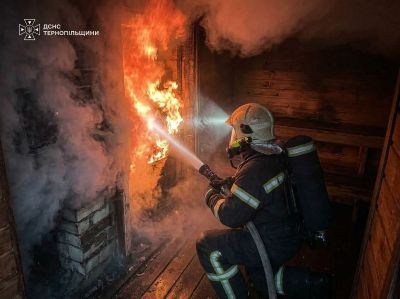 Загорілася сауна у Буцневі: залучили рятувальників